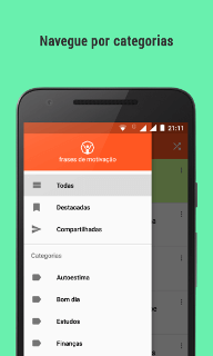 Tela da Frases de Motivação