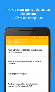 Tela da Mensagens Evangélicas